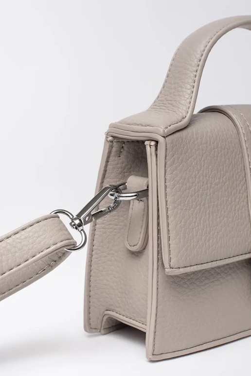 Grijze kleine handtas