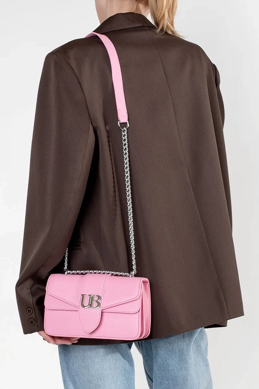 Roze Kleine Dameshandtas met Zilveren...