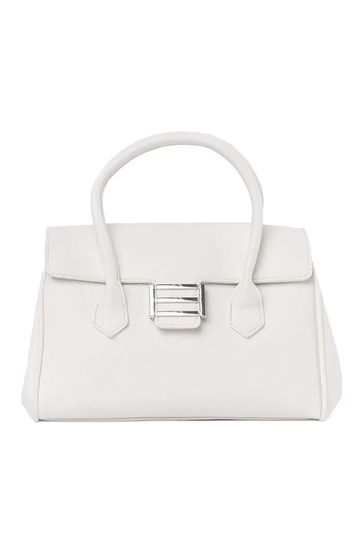 Grijze Dames handtas met hengsels