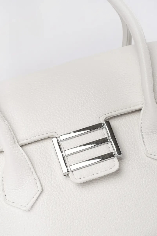 Grijze Dames handtas met hengsels