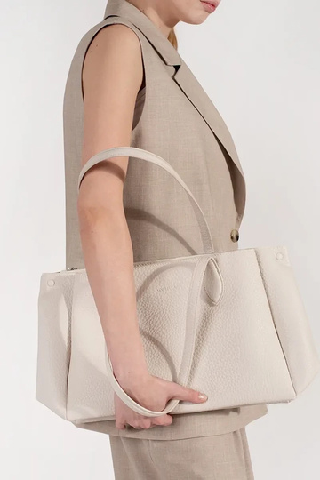 felroze handtas shopper van... 2