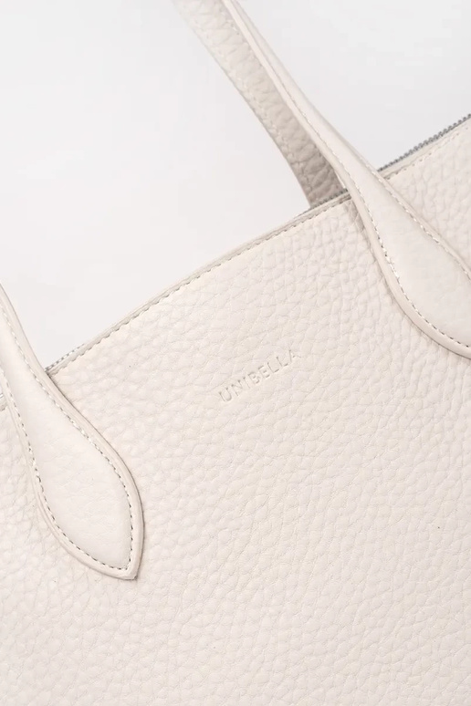 felroze handtas shopper van eco-leer