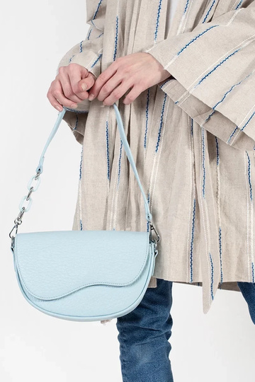 Blauwe tas van type nerka 2