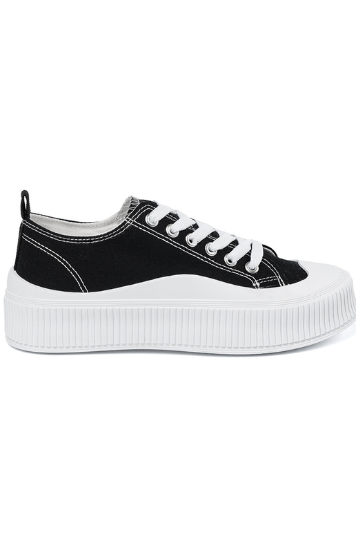 Zwart-Witte Sneakers model met dikke... Zwart-Witte Sneakers model met dikke...