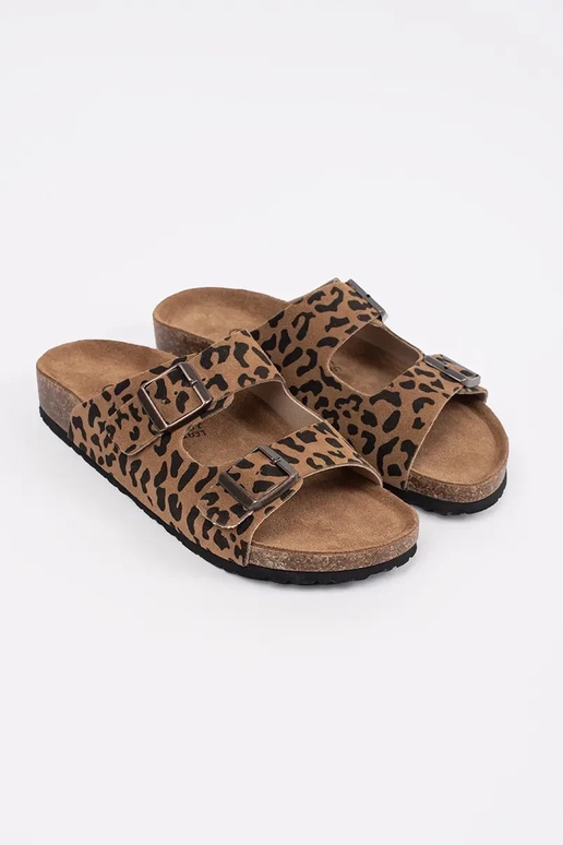 Dames Slippers van Leer met... Dames Slippers van Leer met...