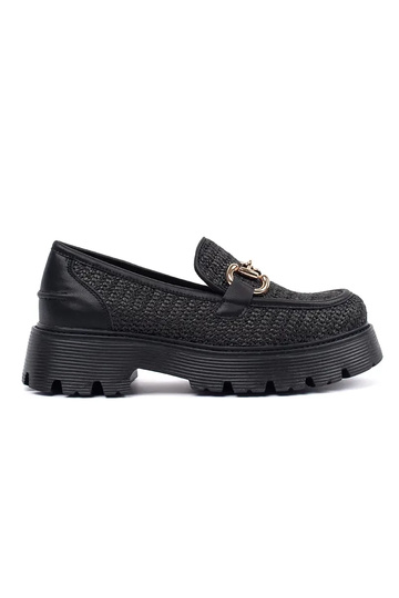 Zwarte Mocassins met...
