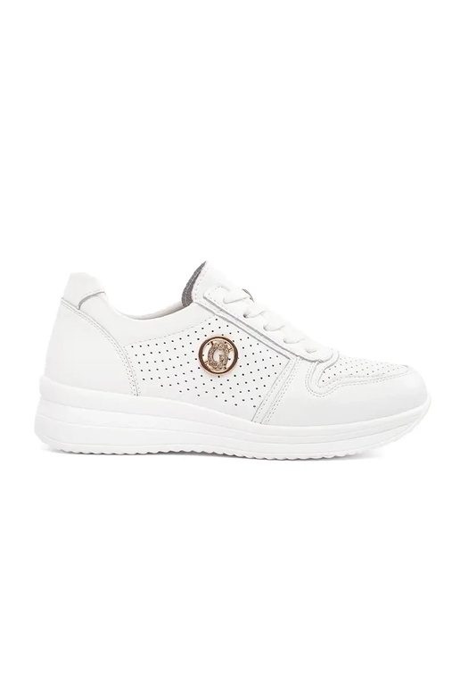 witte sneakers van echt leer witte sneakers van echt leer