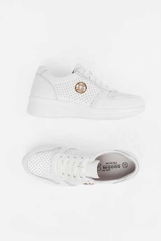witte sneakers van echt leer witte sneakers van echt leer