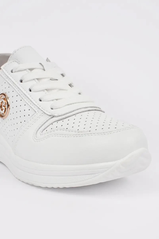 witte sneakers van echt leer witte sneakers van echt leer