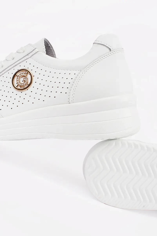 witte sneakers van echt leer witte sneakers van echt leer