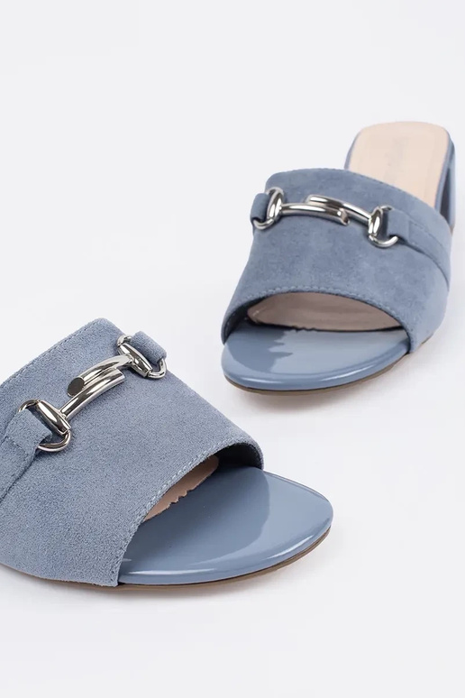 blauwe slippers op hoge hakken Sergio... blauwe slippers op hoge hakken Sergio...