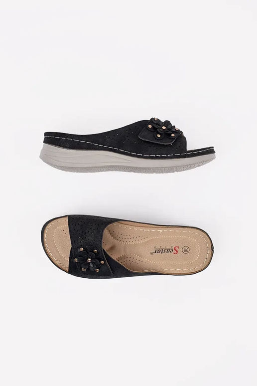 zwarte slippers voor vrouwen op dikke... zwarte slippers voor vrouwen op dikke...