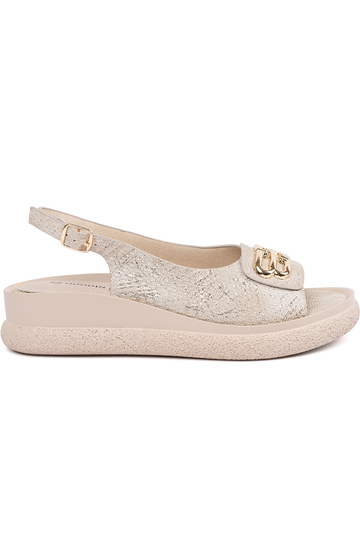 Donkergrijs bruine sandalen...