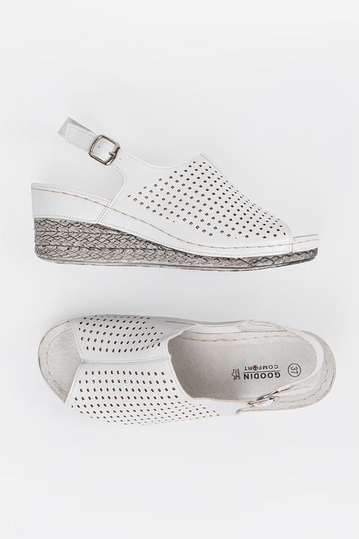 Witte sandalen Witte sandalen