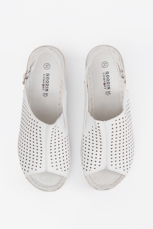 Witte sandalen Witte sandalen