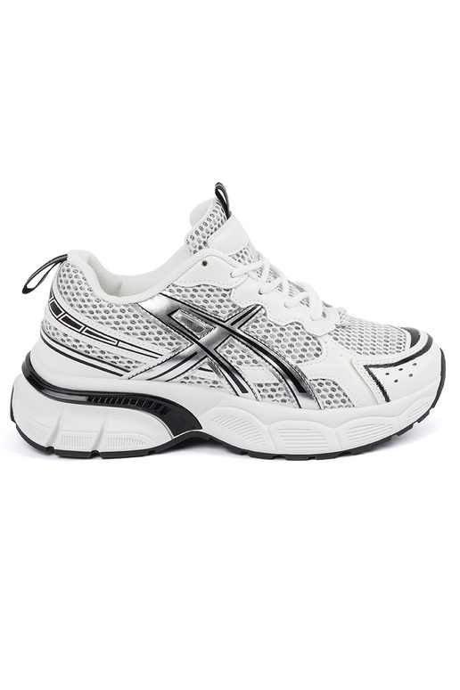 Dames wit-zwart sportieve schoenen... Dames wit-zwart sportieve schoenen...