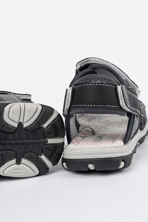 Zwarte jongenssandalen