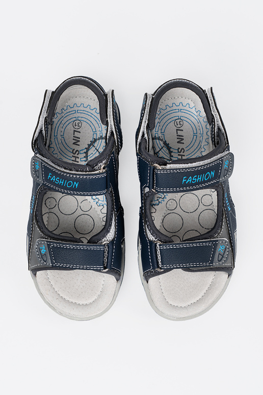 Donkerblauwe jongenssandalen Donkerblauwe jongenssandalen