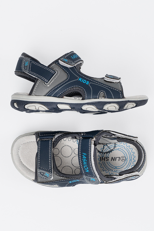 Donkerblauwe jongenssandalen Donkerblauwe jongenssandalen