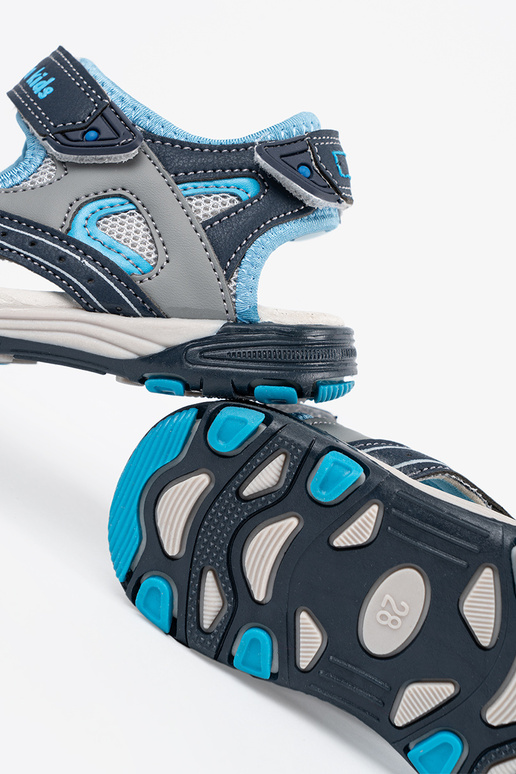 Donkerblauwe jongenssandalen Donkerblauwe jongenssandalen