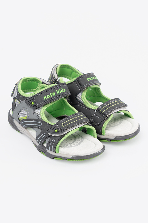 Grijze jongenssandalen