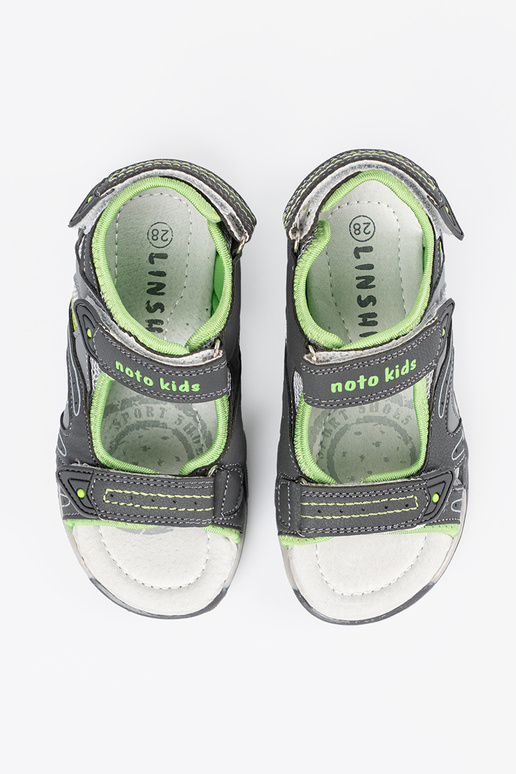 Grijze jongenssandalen