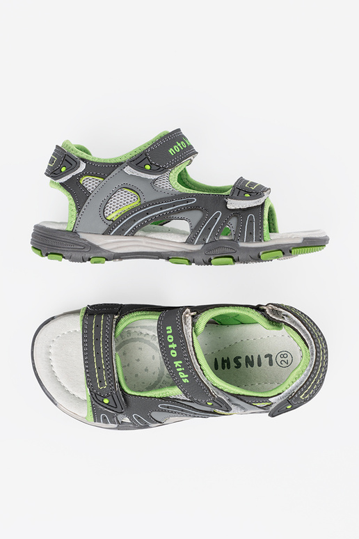 Grijze jongenssandalen