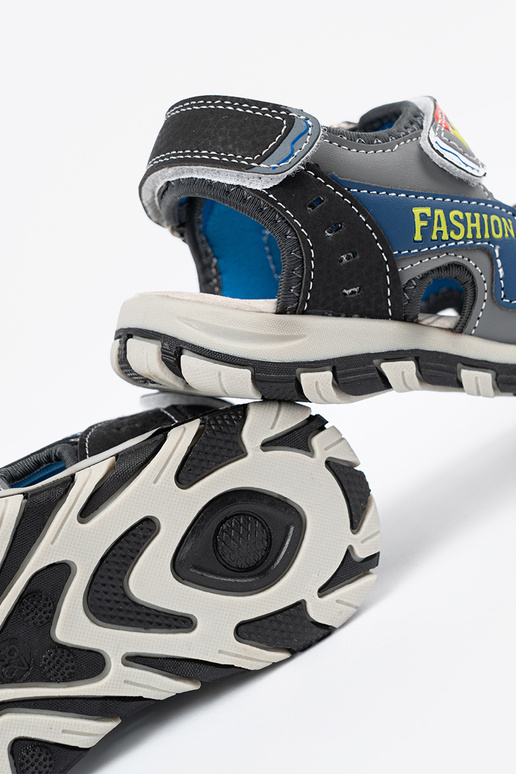 Blauwe jongenssandalen