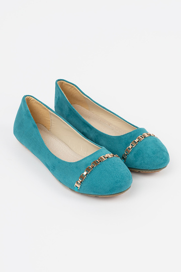 Turko kleur ballerina's 2