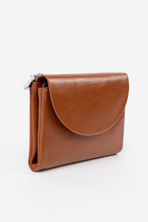 Ivoor kleurige damesportemonnee