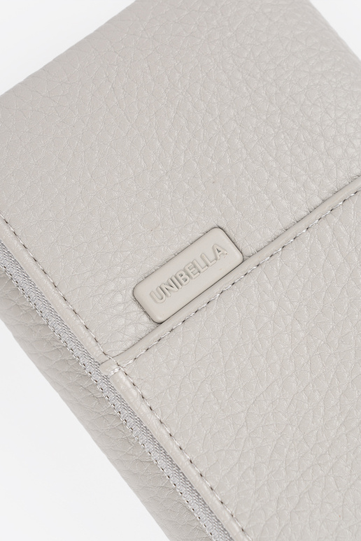 Grijze damesportemonnee van...