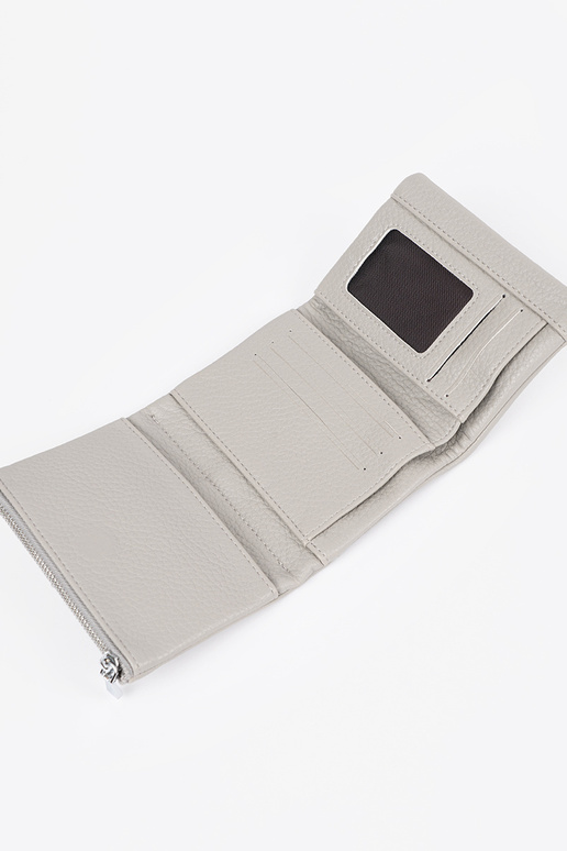 Grijze damesportemonnee van...