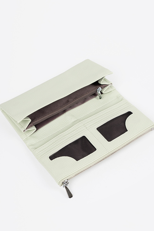 Groene damesportemonnee Groene damesportemonnee