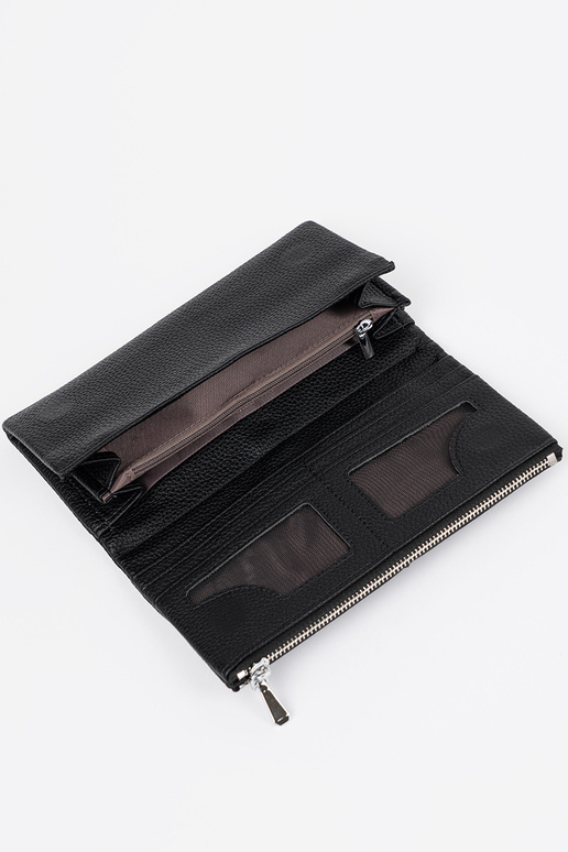 Zwarte damesportemonnee