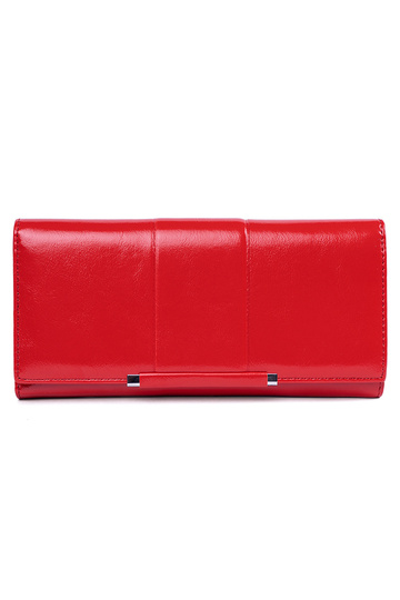 Elegante rode damesportemonnee