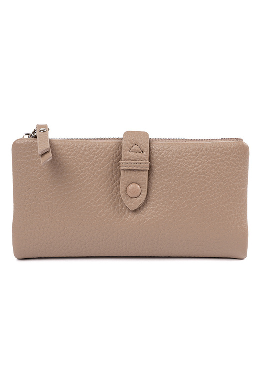 Ivory kleurige damesportemonnee met...