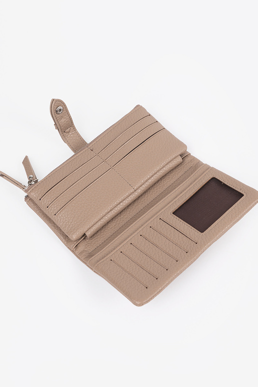 Ivory kleurige damesportemonnee met...