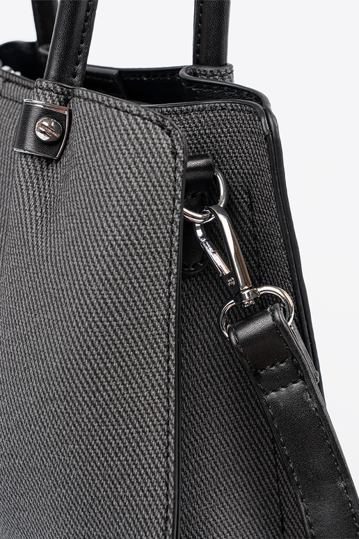 Zwarte middelgrote handtas met...