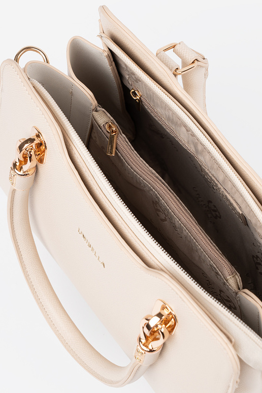 Fel zandkleurige dameshandtas bagage Fel zandkleurige dameshandtas bagage