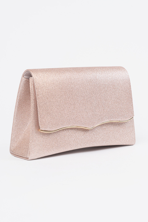 Roze handtas met ketting