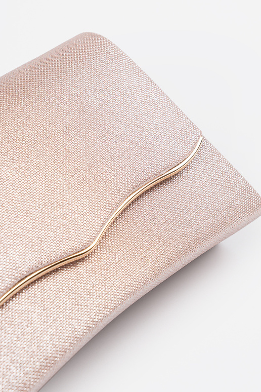 Roze handtas met ketting