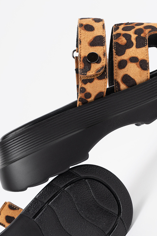 Dames slippers met platform in... Dames slippers met platform in...