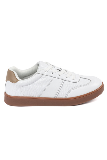 Witte suède dames sneakers...