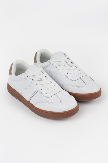 Witte suède dames sneakers... 2