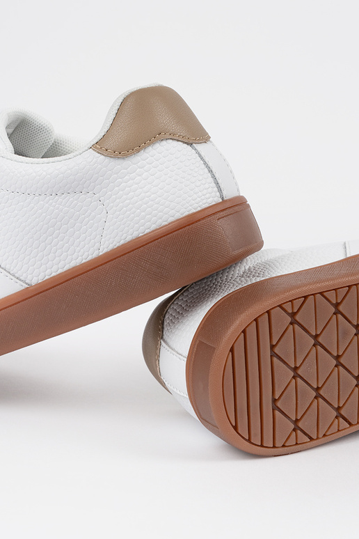 Witte suède dames sneakers Sergio Leone