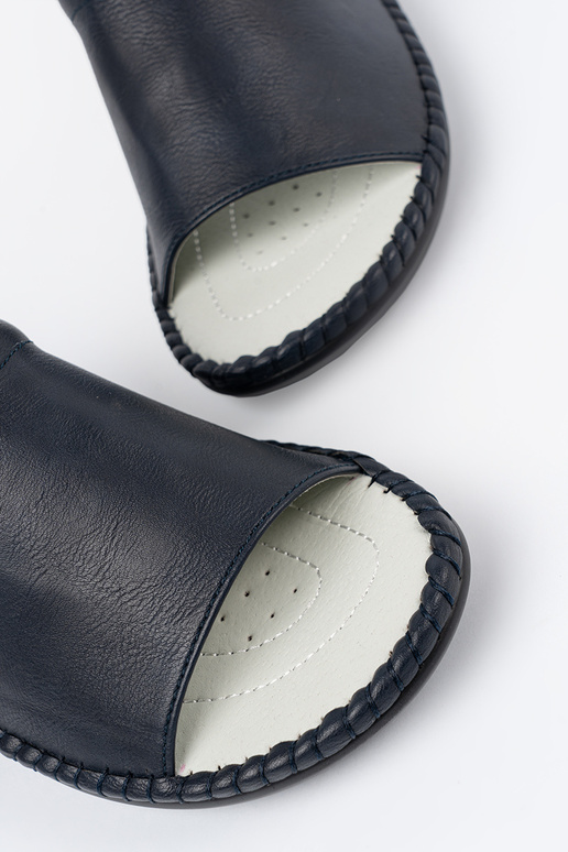 Dames slippers met leren inlegzolen...