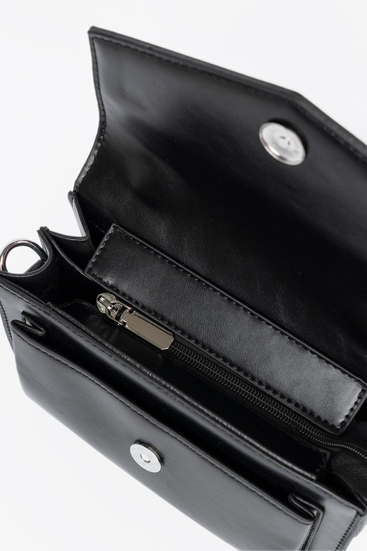 Zwarte kleine elegante handtas met...