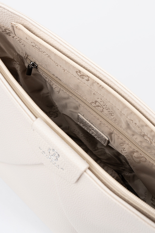 Schoudertas in felblauw