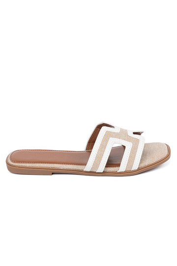 Initte kleur slippers dames...
