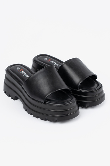 Slippers met platform zInart 2